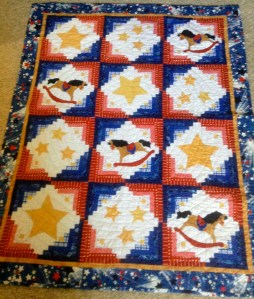 Texas Themed Baby Quilt