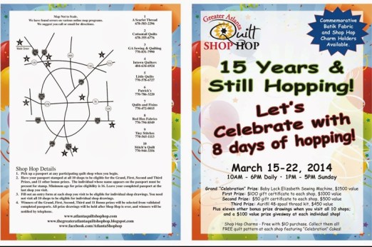 Shop Hop Flyer