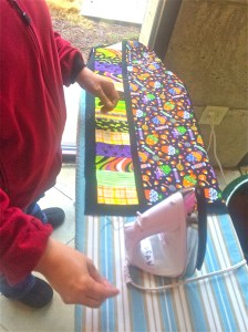 Amy Determined to Use Her Halloween Leftovers.