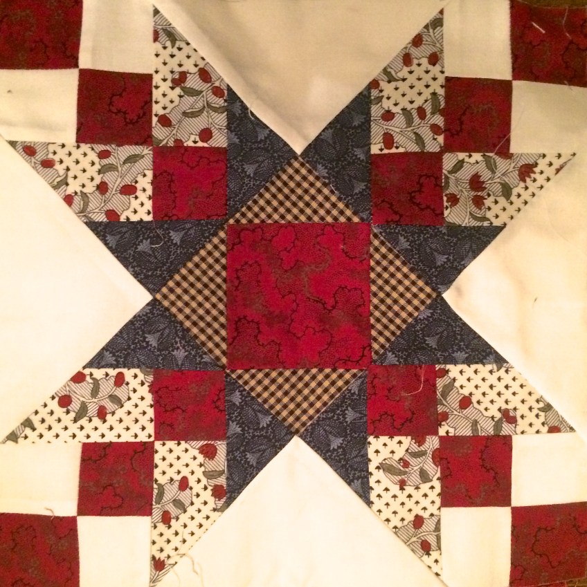 'Remembering Williamsburg' Quilt Block by Ginger