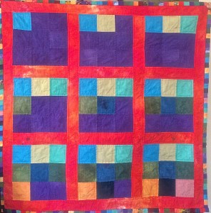 A 9 Patch Counting Quilt