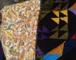Pieced Quilt with Paisley&nbsp;Backing