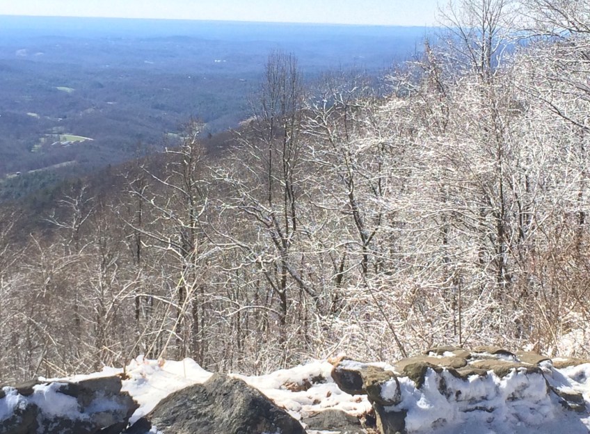 Snow in the North GA Mountains