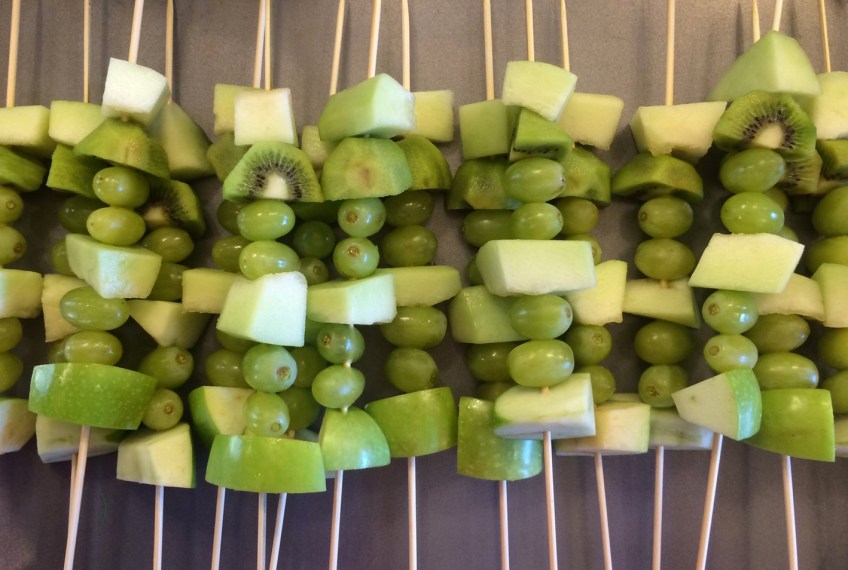 Green Kabobs for the Quilters