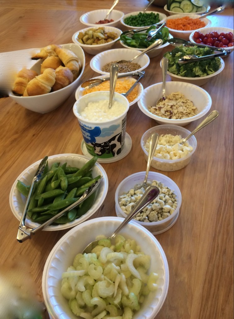 St. Pattie's Day Green Salad Bar