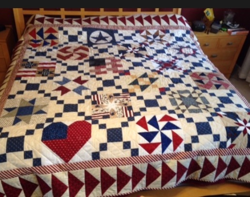 Americana Quilt by Colleen