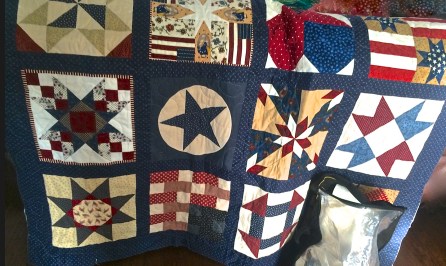 Stashing Sisters' Americana Quilt