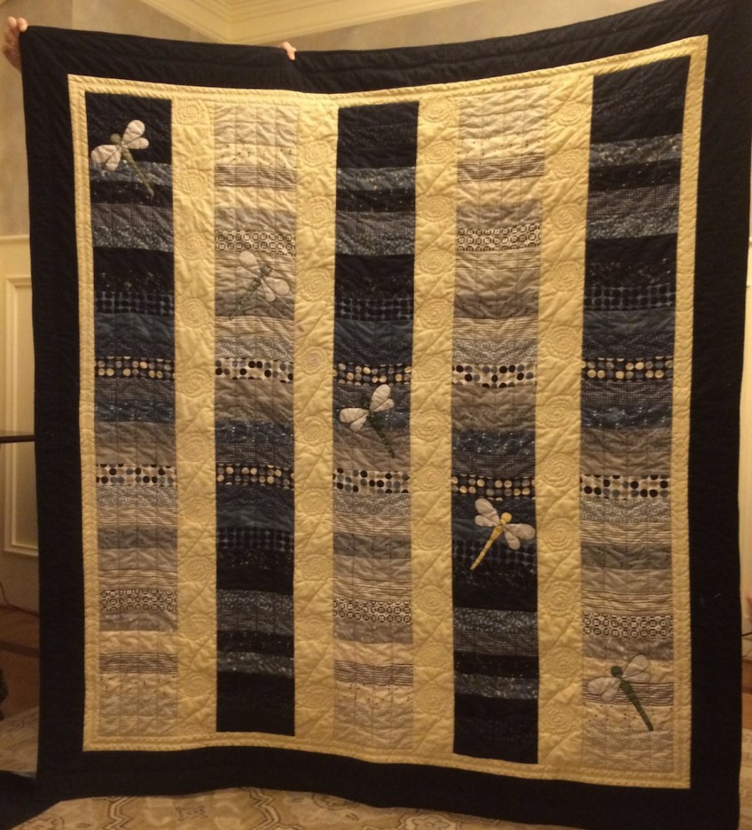 Dragonfly Quilt by Bridget