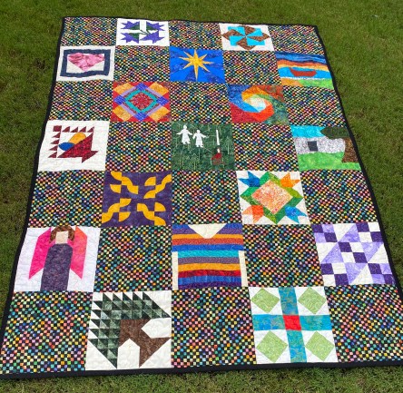 Scripture Block Quilt