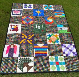 Scripture Block Quilt